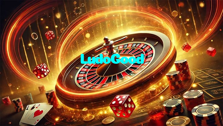 LudoGood casino presented on mobile device in Pakistan with slots and live games